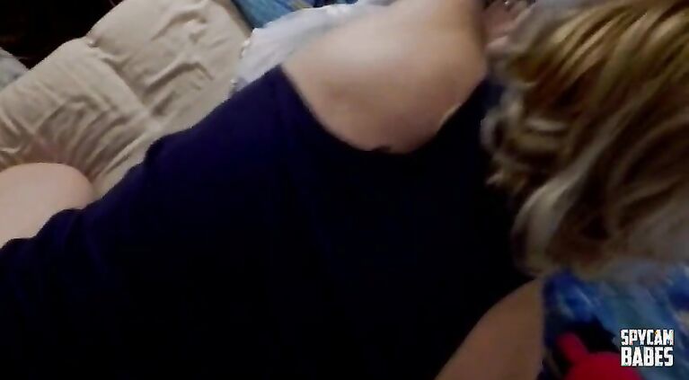 Amateur Russian babe moans when I fuck her