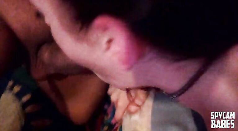 SPYCAM - d. Amateur teen reverse blowjob