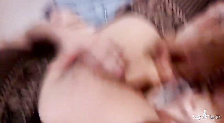 Moaning during Dildo's penetration