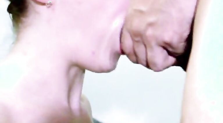 Fucking a pretty slut with amazing cum in her mouth