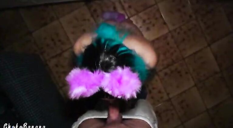 ENCHANTED CREATURE OF CHRISTMAS MAKES ME CUM WITH HER MAGICAL BODY