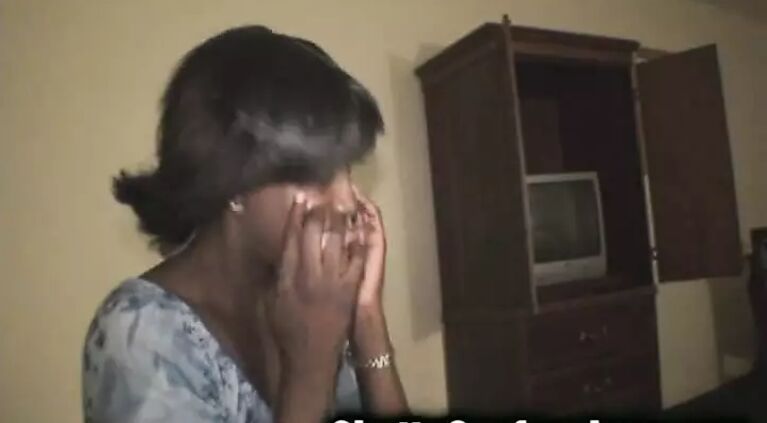Ebony Hooker Bitch ESCAPED with her LIFE to come suck my Weener!