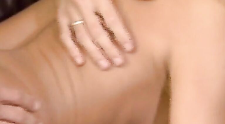 Magnificent blonde babe from Germany gets destroyed by two hard cocks