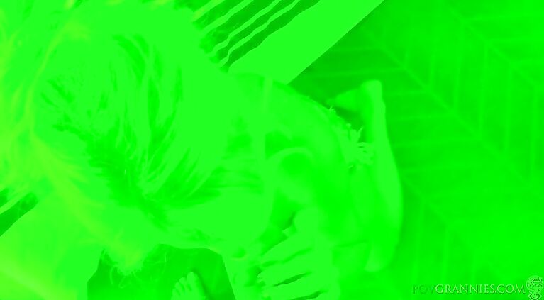 Horny Blonde Canadian Granny Bianca POV Blowjob