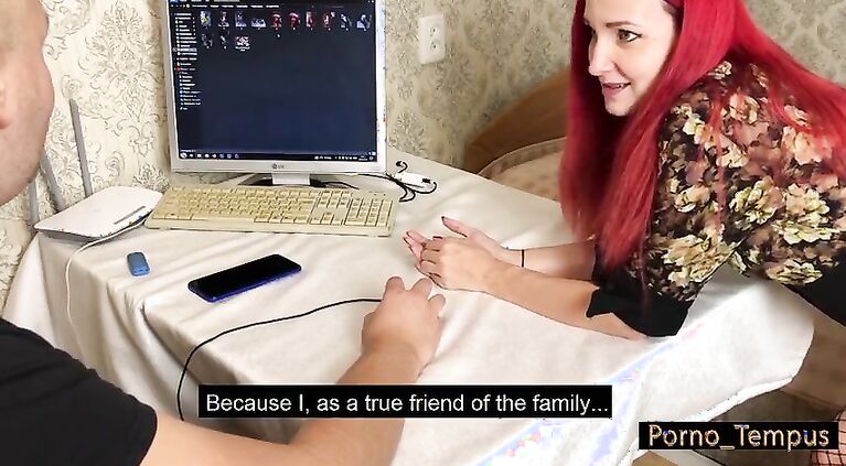 Treason. Secret folder on the computer of an unfaithful pregnant wife - porno_tempus