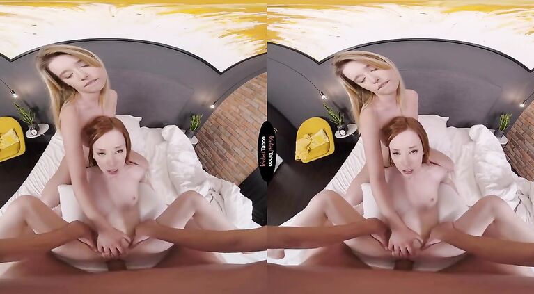 Spoiling good girls in VR porn