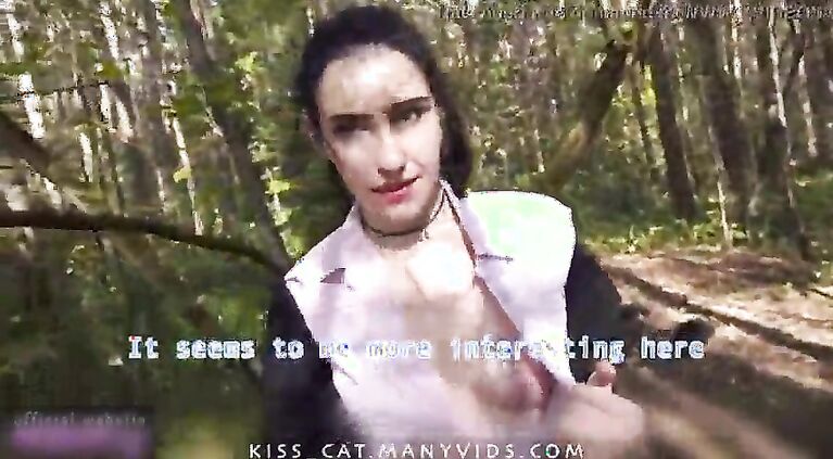 Public Agent Pickup Russian Student and Almost Cum in Pussy in Park