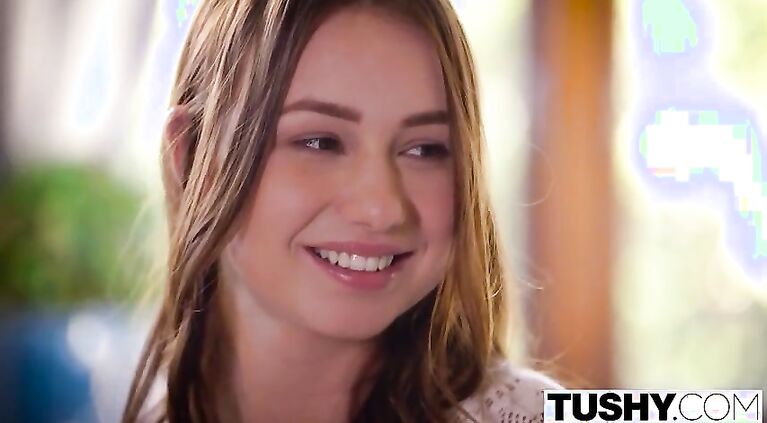 TUSHY - Hot Babysitter Taylor Sands Enjoys Anal