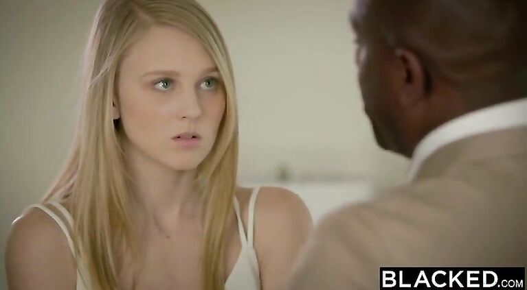 BLACKED - First Interracial For Blonde Teen Lily Rader