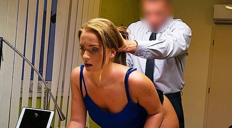 LOAN4K. Upset girl pays with sex to become successful...
