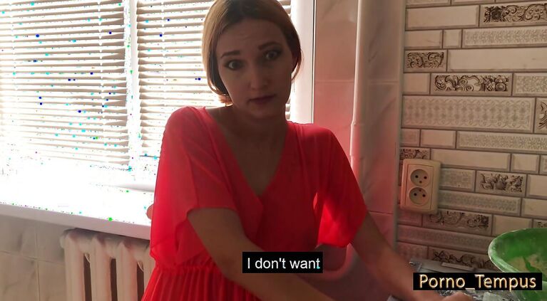 Treason for debt. Russian wife cheats while her husband is at work - porno_tempus